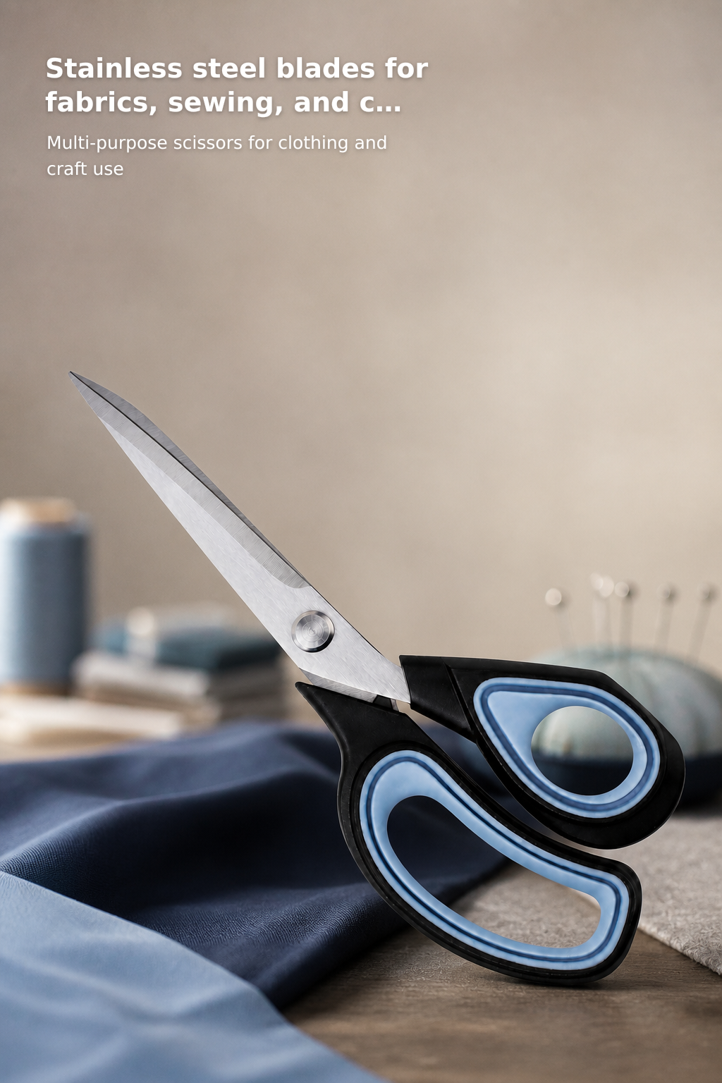 9.5-Inch Heavy-Duty Tailor Scissors