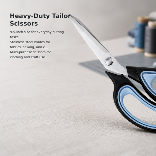 9.5-Inch Heavy-Duty Tailor Scissors