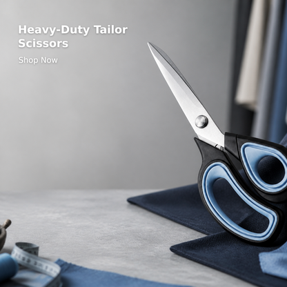 9.5-Inch Heavy-Duty Tailor Scissors